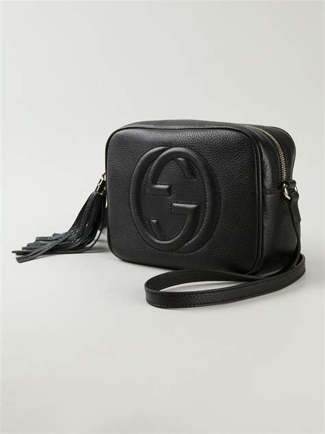 gucci crossbody zwart|Gucci real real crossbody bag.